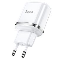 Сетевое зарядное устройство Hoco N4, 2 USB - 2.4 А, белый
