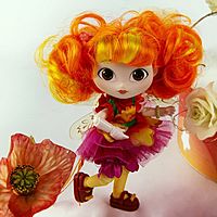 Кукла шарнирная «Фея в бальном платье. Аленка», 13 см