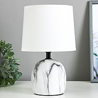 Лампа настольная Мрамор 1х40Вт Е14