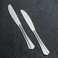 Нож столовый 19,6 см "Новинка", упрощенная обработка, толщина 1,2 мм