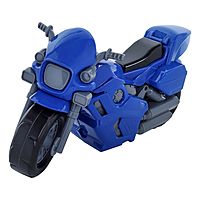 Игрушка Мотоцикл Байкер синий