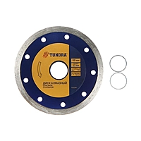 Диск алмазный отрезной TUNDRA, сплошной, мокрый рез, 115 х 22 мм