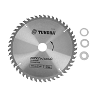 Диск пильный по дереву TUNDRA, точный рез, 250 х 32 мм (кольца на 22,20,16), 48 зубьев