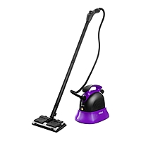 Пароочиститель Kitfort KT-9102-1, 1500 Вт, 1.1 л, 45 г/мин, нагрев 6 мин, чёрно-фиолетовый