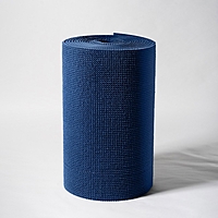 Покрытие ковровое на основе, щетинистое, ширина 90 см, рулон 15 м "Травка", цвет синий металлик