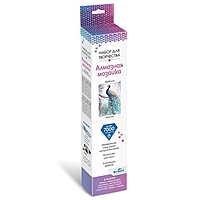 Алмазные узоры. Яркие краски. Павлин 30х40 см 06139