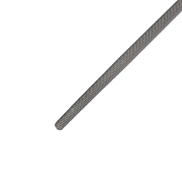 Напильник TUNDRA, круглый, сталь У10, деревянная рукоятка, №2, 200 мм