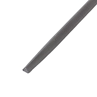 Напильник TUNDRA, трехгранный, сталь У10, деревянная рукоятка, №2, 200 мм