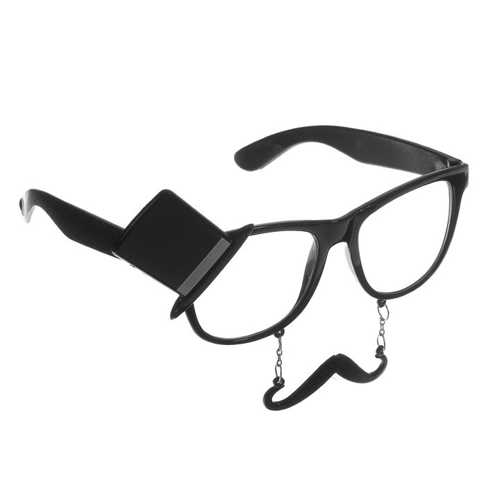 Карнавальные очки "Классик" с усиками