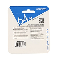 USB-флешка Smartbuy 64Gb Click, чёрная, микс