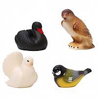 Набор резиновых игрушек Изучаем птиц Коллекция 2