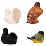 Набор резиновых игрушек Изучаем птиц Коллекция 2