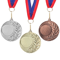 Медаль под нанесение 021, серебро