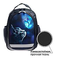 Рюкзак школьный 37х27х16 см Calligrata Б Котик