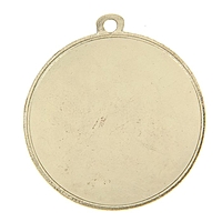 Медаль под нанесение 024, d=5, золото