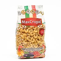 Макаронные изделия МакСтори Рожки рифленные, 400 г