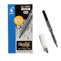 Ручка «Пиши-стирай» гелевая Pilot Frixion 0.5 мм узел-игла, стержень черный BL-FRP5 (B)