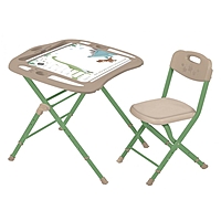 Набор мебели растущий, с динозаврами NKP3/1