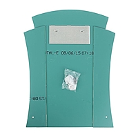 Зеркало настенное «Лотос», с полочкой, 48 х 55 см