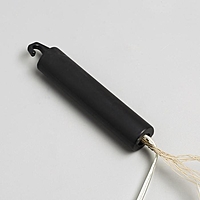 Гирлянда "Конский хвост" 10 нитей по 1 м , IP20, серебристая нить, 100 LED, свечение белое, 8 режимов, 12 В