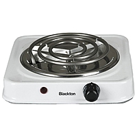 Плитка электрическая Blackton Bt HP101W, 1000 Вт, 1 конфорка, белая