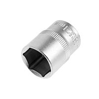 Головка торцевая шестигранная TUNDRA, под квадрат 1/2", 21 мм, CrV