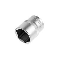 Головка торцевая шестигранная TUNDRA, под квадрат 1/2", 23 мм, CrV