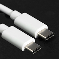 Кабель Windigo, Type-C - Type-C, 3 А, зарядка + передача данных, TPE оплетка, 1 м, белый