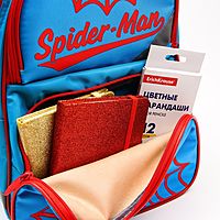 Рюкзак с эргономической спинкой 37х26х15 см Человек-паук
