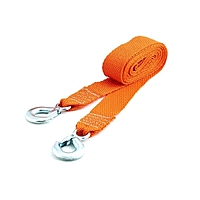 Трос буксировочный РОСТРОС 2,5 т, 2 крюка, 4 м, в пакете