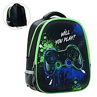 Рюкзак каркасный Calligrata  "Джойстик" + брелок