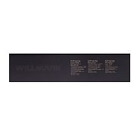 Фен-щётка WILLMARK WHS-113BC, 1200 Вт, 2 насадки, ионизация, чёрно-золотая