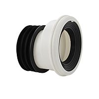 Патрубок для унитаза "САНАКС" 2352, эксцентрический, косой, d=110 мм, L=110-500 мм