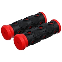 Грипсы 100мм, Graffiti, цвет красный