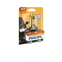 Лампа Philips H7, 12 В, 55 Вт, PX26d, +30% света, Vision Premium, 12972PRB1
