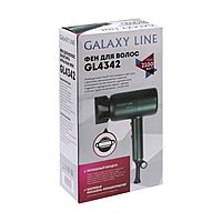 Фен Galaxy LINE GL 4342, 2100 Вт, 2 скорости, 2 температурных режима, бирюзовый