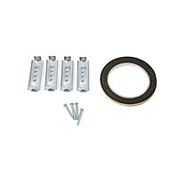 Варочная поверхность MAUNFELD EEHE.64.5EB/KG, комбинированная, 4 конфорки, чёрная