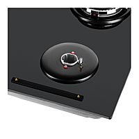 Варочная поверхность MAUNFELD EGHG.64.63CB.R/G, газовая, 4 конфорки, чёрная