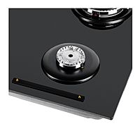 Варочная поверхность MAUNFELD EGHG.64.63CB.R/G, газовая, 4 конфорки, чёрная