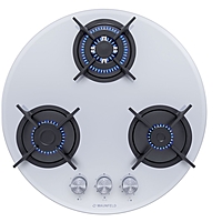 Варочная поверхность MAUNFELD EGHG.43.23CW/G, газовая, 3 конфорки, белая