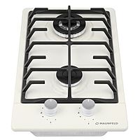 Варочная поверхность MAUNFELD EGHE.32.63CBG/G, газовая, 2 конфорки, бежевая