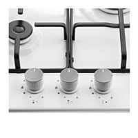 Варочная поверхность MAUNFELD EGHE.43.3STS-EW, газовая, 3 конфорки, белая