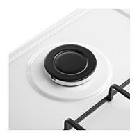 Варочная поверхность MAUNFELD EGHE.43.3STS-EW, газовая, 3 конфорки, белая