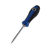 Отвертка комбинированная TUNDRA, 3 в 1, без магнита, 2К рукоятка, PH2/SL6 х 100 мм