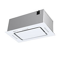 Вытяжка HOMSair Crocus Push 52, встраиваемая, 850 м3/ч, 3 скорости, 52 см, белая