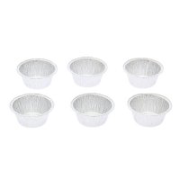 Набор форм для выпечки из фольги 130 мл "Маффин", 6 шт
