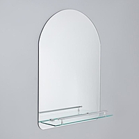 Зеркало в ванную комнату Ассоona A628, 600 х 450 мм, 1 полка