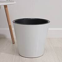 Горшок для цветов "Rosemary" D-330мм16л с дренаж.вставкой на колесиках белый