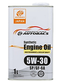 Масло моторное Autobacs Synthetic 5W-30 SP GF-6A 1 л синт.
