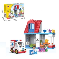 Конструктор "Городская больница", 50 деталей